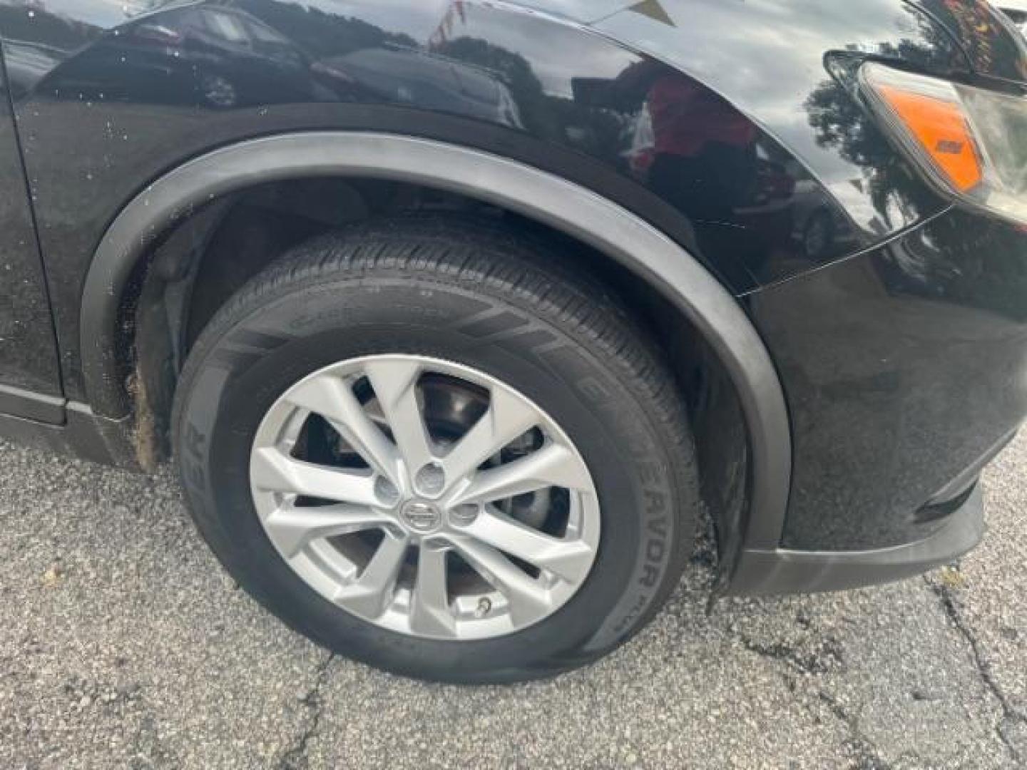 2015 Black Nissan Rogue SV 2WD (KNMAT2MT9FP) with an 2.5L L4 DOHC 16V engine, Continuously Variable Transmission transmission, located at 1806 Veterans Memorial Hwy SW, Austell, GA, 30168, (770) 944-9558, 33.817959, -84.606987 - Photo#11