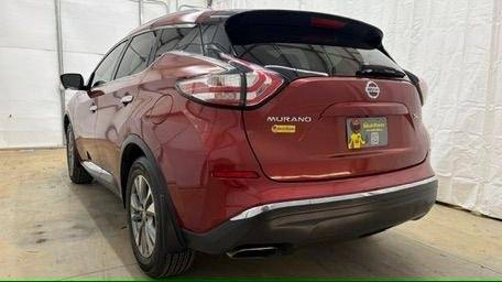 2015 Red Nissan Murano S (5N1AZ2MG7FN) with an 3.5L V6 DOHC 24V engine, Continuously Variable Transmission transmission, located at 1806 Veterans Memorial Hwy SW, Austell, GA, 30168, (770) 944-9558, 33.817959, -84.606987 - Photo#3
