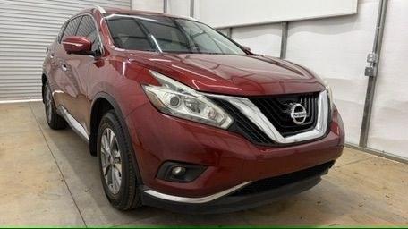 2015 Red Nissan Murano S (5N1AZ2MG7FN) with an 3.5L V6 DOHC 24V engine, Continuously Variable Transmission transmission, located at 1806 Veterans Memorial Hwy SW, Austell, GA, 30168, (770) 944-9558, 33.817959, -84.606987 - Photo#8
