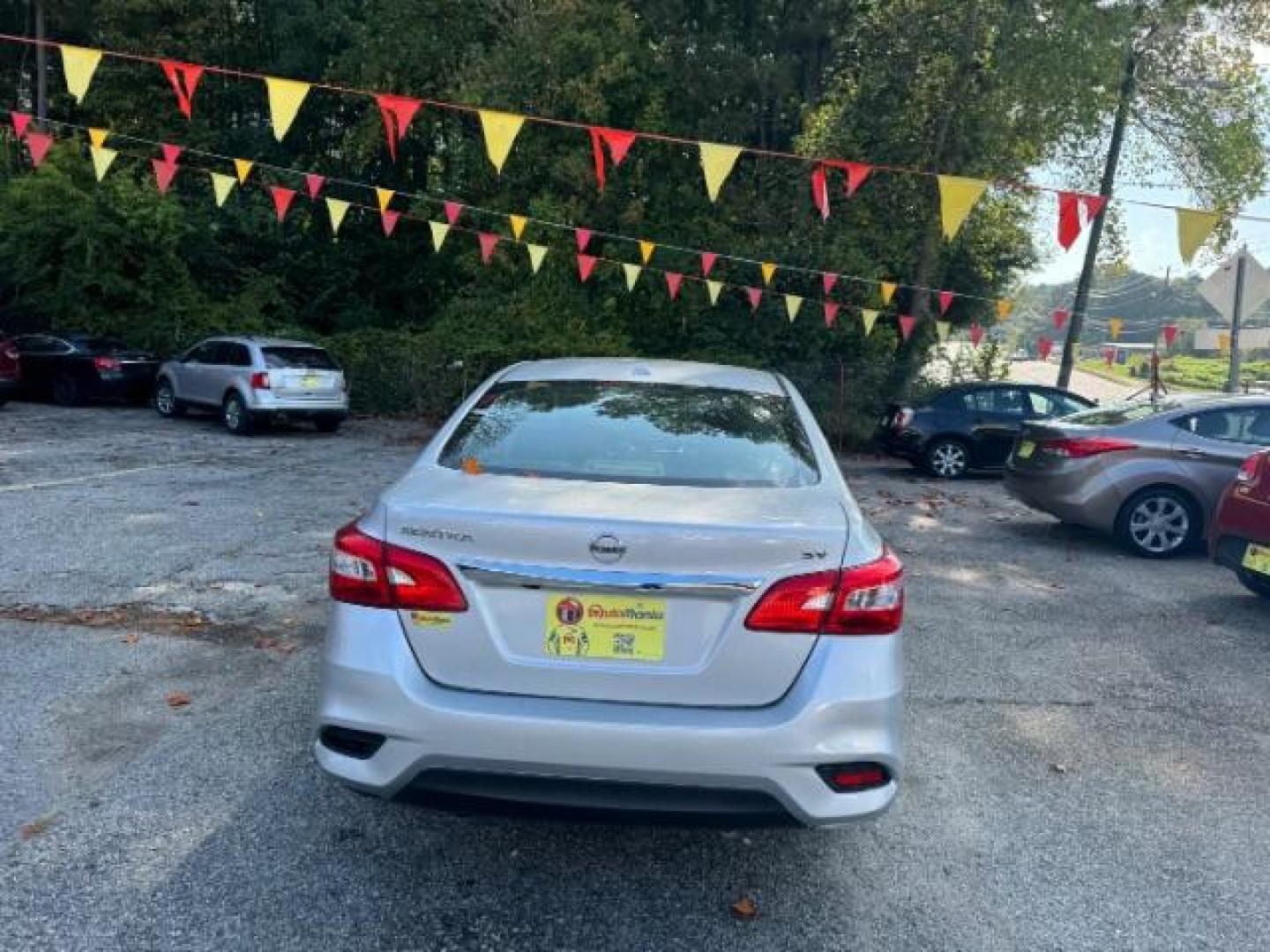 2019 Silver Nissan Sentra SV (3N1AB7AP7KY) with an 1.8L L4 SFI DOHC 16V engine, Continuously Variable Transmission transmission, located at 1806 Veterans Memorial Hwy SW, Austell, GA, 30168, (770) 944-9558, 33.817959, -84.606987 - Photo#3