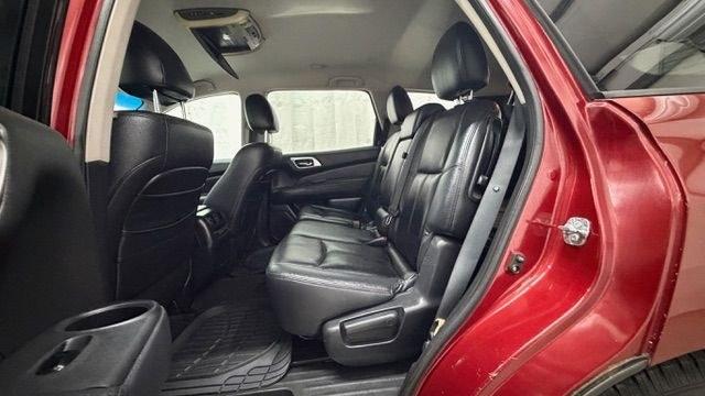 2014 Red Nissan Pathfinder SV 2WD (5N1AR2MN0EC) with an 3.5L V6 DOHC 24V engine, Continuously Variable Transmission transmission, located at 1806 Veterans Memorial Hwy SW, Austell, GA, 30168, (770) 944-9558, 33.817959, -84.606987 - This 2014 Nissan Pathfinder has passed a 100+ point inspection performed in our own service center. It's awesome looking with no issues, no odors, and a very clean interior. It features leather seats and a rear entertainment system (TV), and the tires are in great condition. Please note: this vehicl- Photo#14