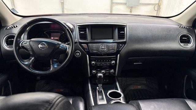 2014 Red Nissan Pathfinder SV 2WD (5N1AR2MN0EC) with an 3.5L V6 DOHC 24V engine, Continuously Variable Transmission transmission, located at 1806 Veterans Memorial Hwy SW, Austell, GA, 30168, (770) 944-9558, 33.817959, -84.606987 - This 2014 Nissan Pathfinder has passed a 100+ point inspection performed in our own service center. It's awesome looking with no issues, no odors, and a very clean interior. It features leather seats and a rear entertainment system (TV), and the tires are in great condition. Please note: this vehicl- Photo#15