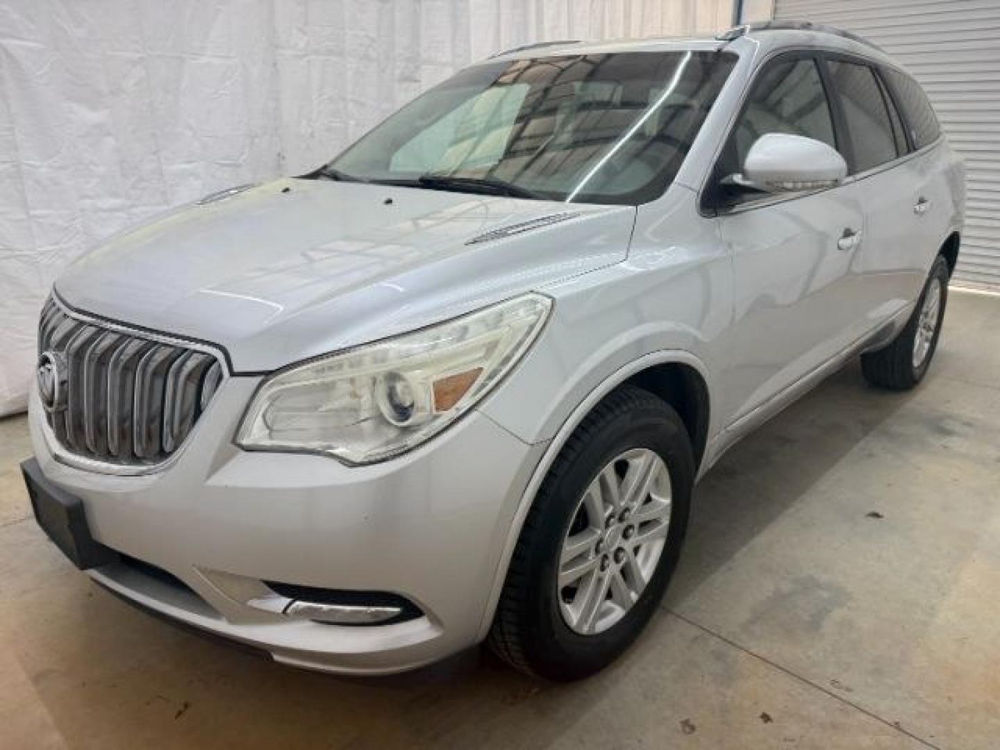 2015 Silver Buick Enclave Convenience FWD (5GAKRAKD5FJ) with an 3.6L V6 DOHC 24V engine, 6-Speed Automatic Ov transmission, located at 1806 Veterans Memorial Hwy SW, Austell, GA, 30168, (770) 944-9558, 33.817959, -84.606987 - Photo#0