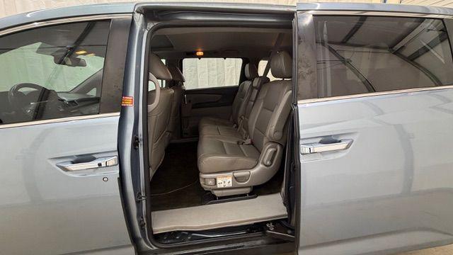 2014 Blue Honda Odyssey EX-L (5FNRL5H61EB) with an 3.5L V6 SOHC 24V engine, 6-Speed Automatic transmission, located at 1806 Veterans Memorial Hwy SW, Austell, GA, 30168, (770) 944-9558, 33.817959, -84.606987 - Photo#14