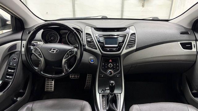 2014 Silver Hyundai Elantra GLS A/T (KMHDH4AHXEU) with an 2.0L L4 DOHC 16V engine, 6-Speed Automatic transmission, located at 1806 Veterans Memorial Hwy SW, Austell, GA, 30168, (770) 944-9558, 33.817959, -84.606987 - Photo#15