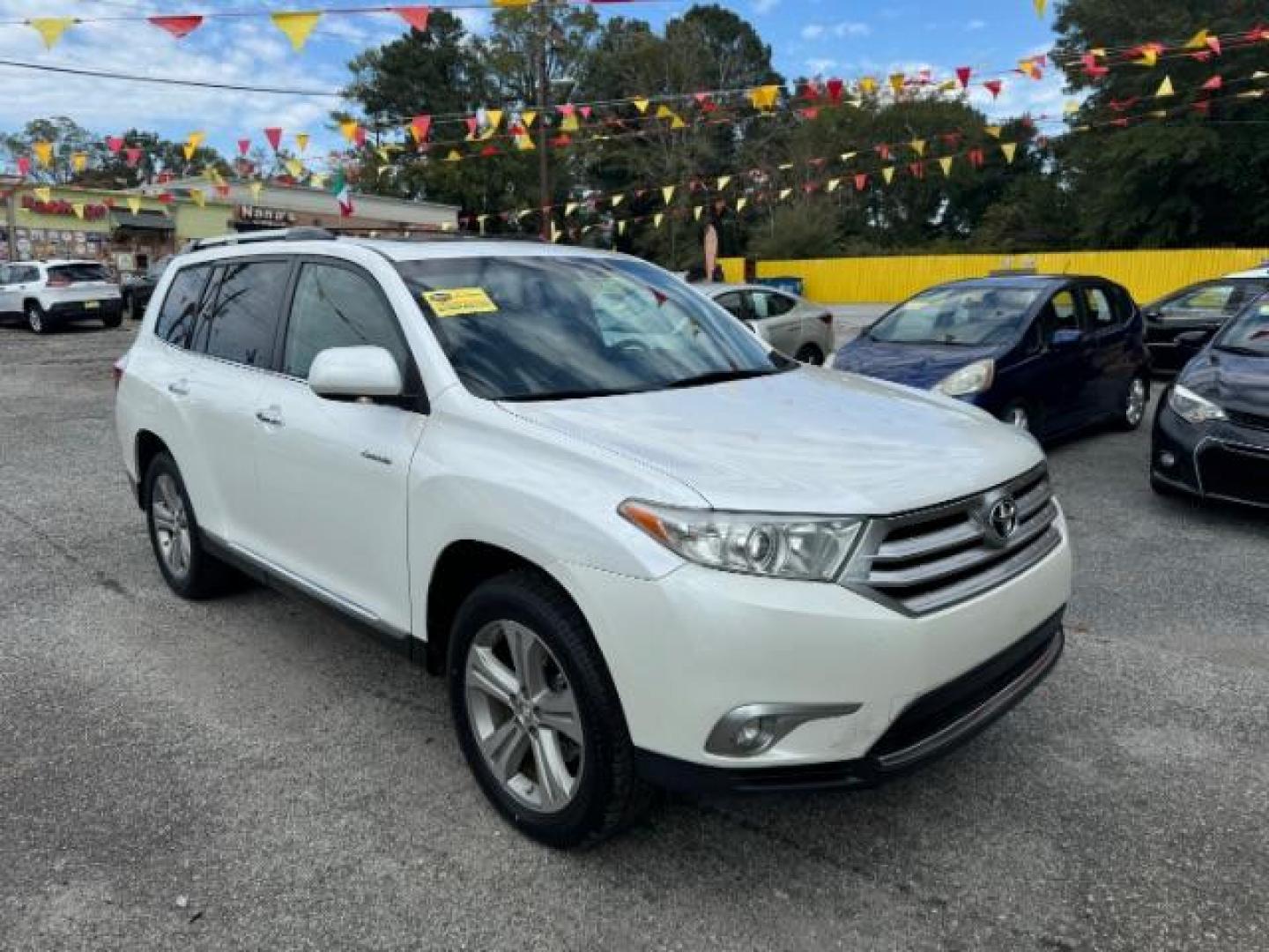 2012 White Toyota Highlander Limited 4WD (5TDDK3EH9CS) with an 3.5L V6 DOHC 24V engine, 5-Speed Automatic transmission, located at 1806 Veterans Memorial Hwy SW, Austell, GA, 30168, (770) 944-9558, 33.817959, -84.606987 - Photo#0