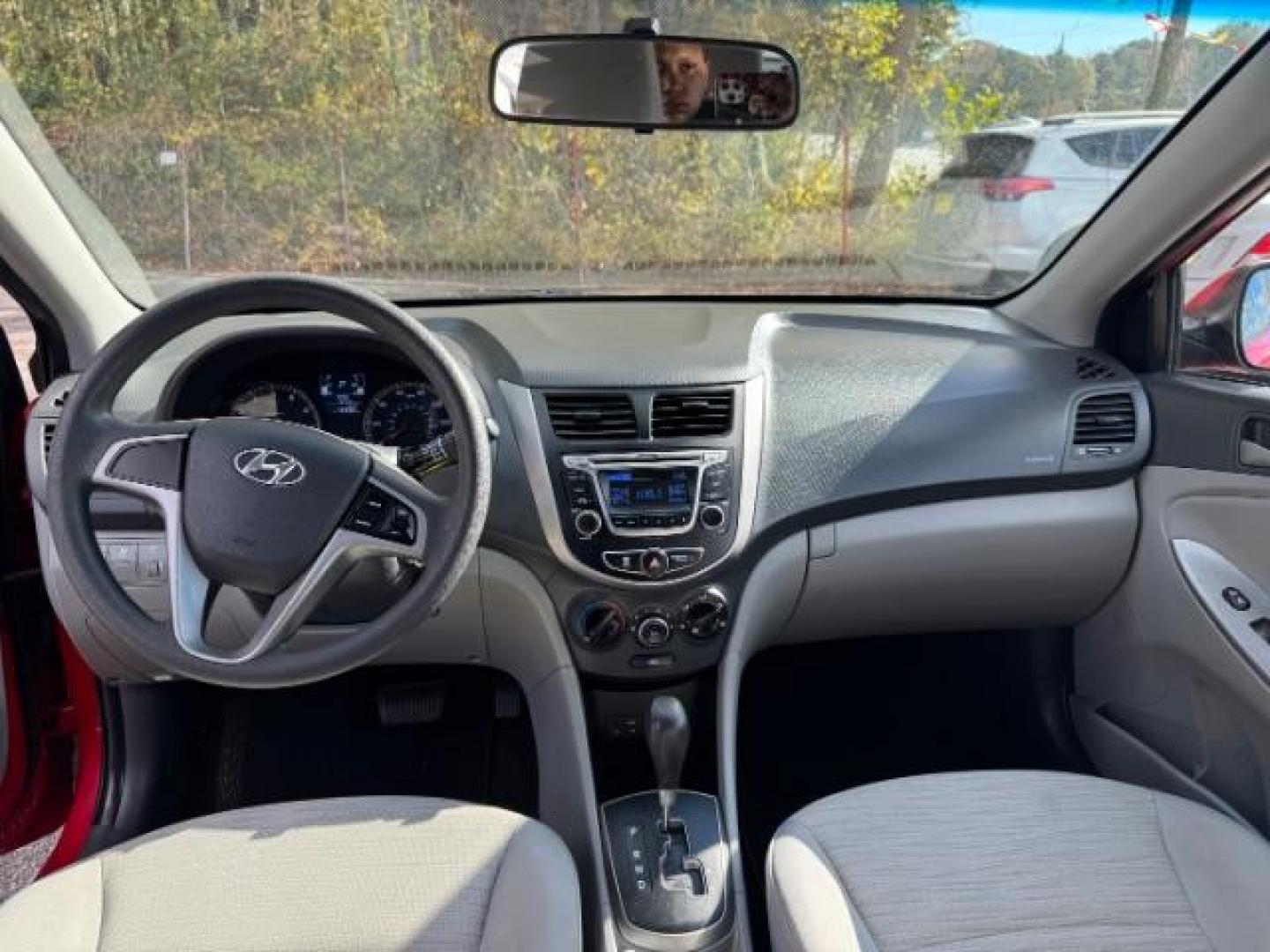 2017 Red Hyundai Accent SE 5-Door 6A (KMHCT5AE0HU) with an 1.6L L4 DOHC 16V engine, 6-Speed Automatic transmission, located at 1806 Veterans Memorial Hwy SW, Austell, GA, 30168, (770) 944-9558, 33.817959, -84.606987 - Photo#10
