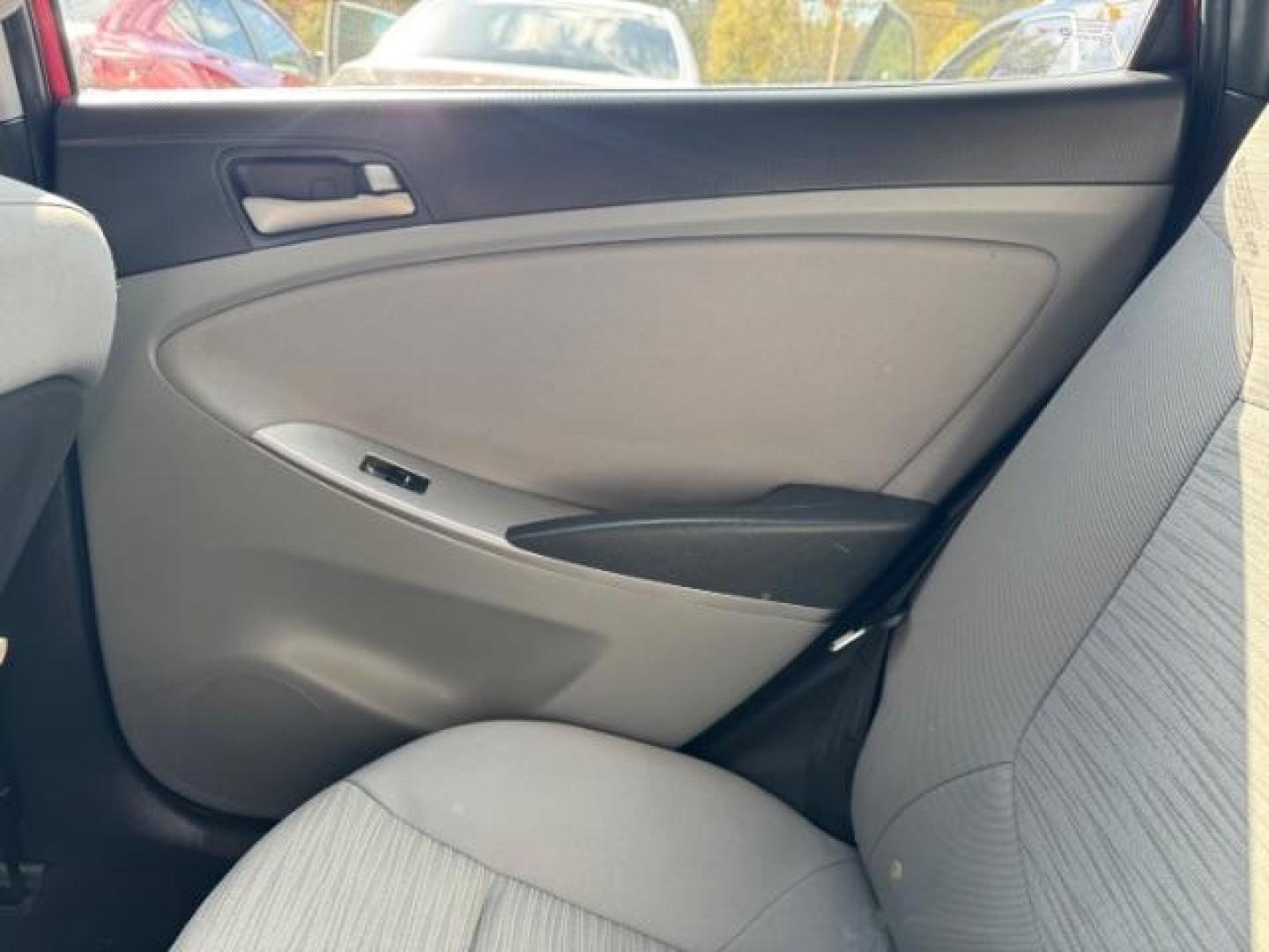 2017 Red Hyundai Accent SE 5-Door 6A (KMHCT5AE0HU) with an 1.6L L4 DOHC 16V engine, 6-Speed Automatic transmission, located at 1806 Veterans Memorial Hwy SW, Austell, GA, 30168, (770) 944-9558, 33.817959, -84.606987 - Photo#12