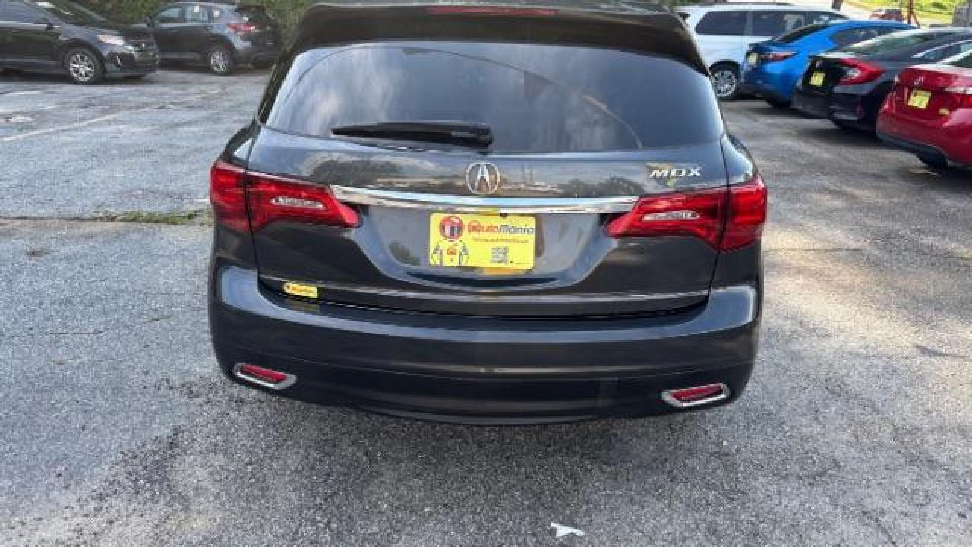 2016 Gray Acura MDX 9-Spd AT w/ Tech and A (5FRYD3H41GB) with an 3.5L V6 SOHC 24V engine, 9-Speed Automatic transmission, located at 1806 Veterans Memorial Hwy SW, Austell, GA, 30168, (770) 944-9558, 33.817959, -84.606987 - Photo#4