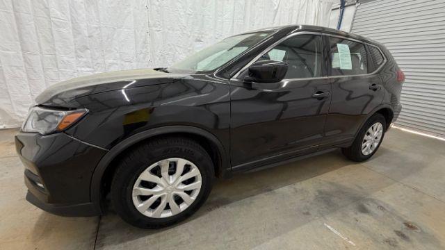 2017 Black Nissan Rogue S 2WD (KNMAT2MT0HP) with an 2.5L L4 DOHC 16V engine, Continuously Variabl transmission, located at 1806 Veterans Memorial Hwy SW, Austell, GA, 30168, (770) 944-9558, 33.817959, -84.606987 - Photo#1