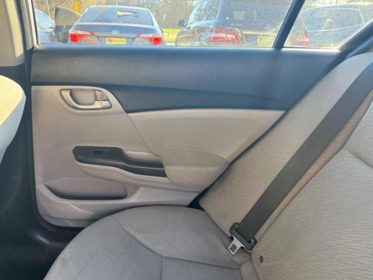 2013 Silver Honda Civic LX Sedan 5-Speed AT (19XFB2F59DE) with an 1.8L L4 SOHC 16V engine, 5-Speed Automatic transmission, located at 1806 Veterans Memorial Hwy SW, Austell, GA, 30168, (770) 944-9558, 33.817959, -84.606987 - Photo#10