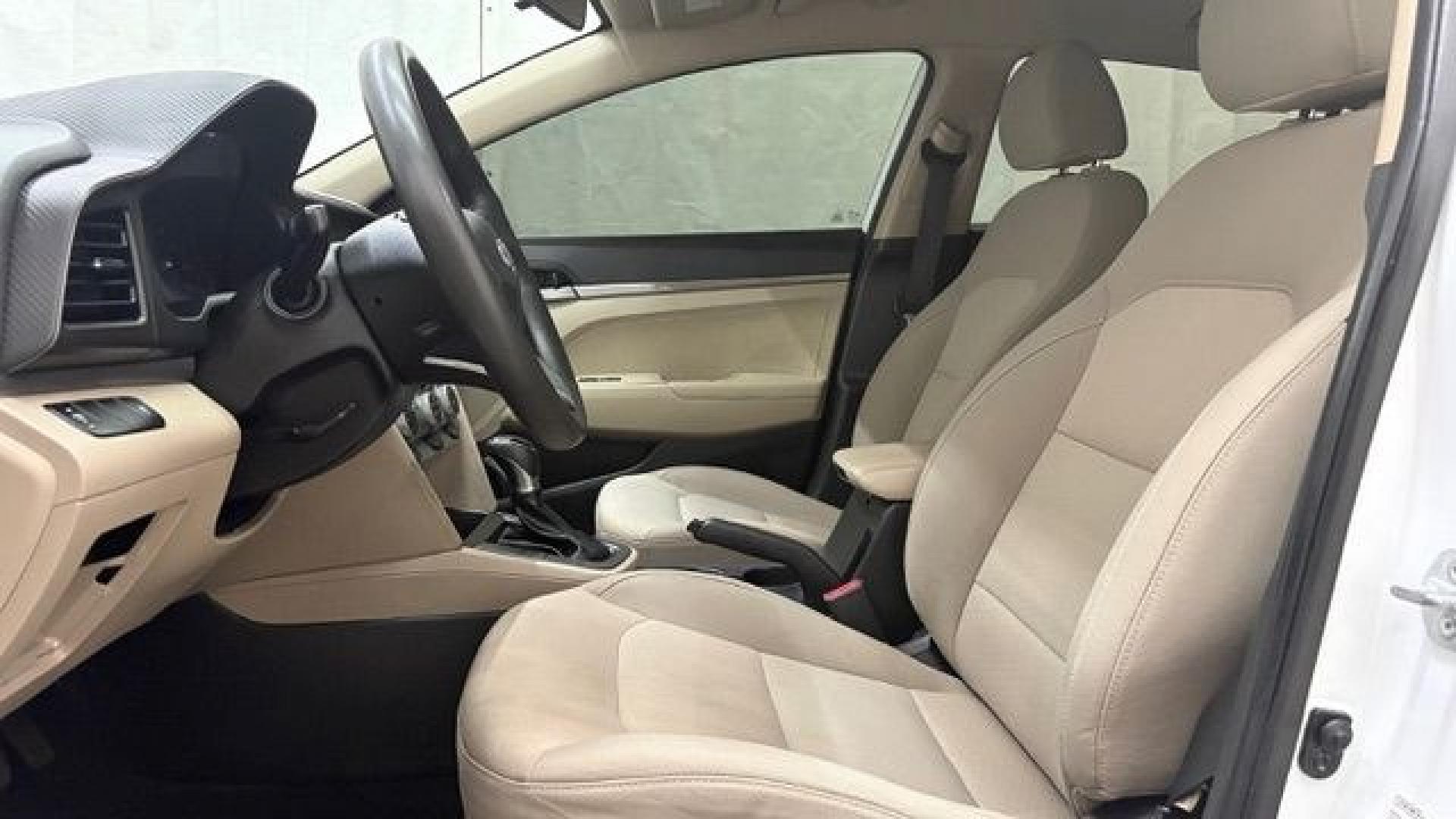 2019 White Hyundai Elantra SE 6AT (5NPD74LFXKH) with an 1.8L L4 DOHC 16V engine, 6-Speed Automatic transmission, located at 1806 Veterans Memorial Hwy SW, Austell, GA, 30168, (770) 944-9558, 33.817959, -84.606987 - Why Choose Automania? At Automania, we make car buying easy and stress-free, with over 20 years serving Austell, GA and the surrounding communities. WE FINANCE GOOD AND NOT SO GOOD CREDIT, we work with all credit types, and every vehicle comes with a free vehicle history report so you know its backg- Photo#11