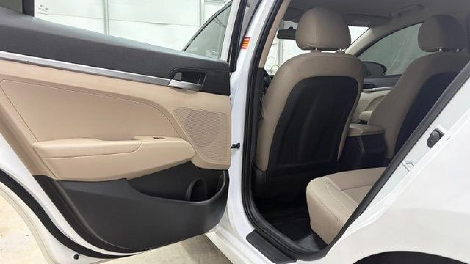 2019 White Hyundai Elantra SE 6AT (5NPD74LFXKH) with an 1.8L L4 DOHC 16V engine, 6-Speed Automatic transmission, located at 1806 Veterans Memorial Hwy SW, Austell, GA, 30168, (770) 944-9558, 33.817959, -84.606987 - Why Choose Automania? At Automania, we make car buying easy and stress-free, with over 20 years serving Austell, GA and the surrounding communities. WE FINANCE GOOD AND NOT SO GOOD CREDIT, we work with all credit types, and every vehicle comes with a free vehicle history report so you know its backg- Photo#13