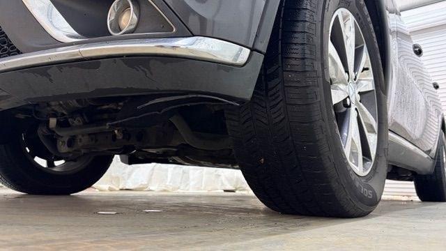 2015 Gray Dodge Durango Limited 2WD (1C4RDHDG7FC) with an 3.6L V6 DOHC 24V engine, 8-Speed Automatic transmission, located at 1806 Veterans Memorial Hwy SW, Austell, GA, 30168, (770) 944-9558, 33.817959, -84.606987 - This Dodge Durango has passed a 100+ point inspection performed in our own service center. It's in great condition and runs awesome. The interior is really clean. The rear tires are new and the front tires are in good condition. The only blemish to note is a large dent on the rear quarter panel. Com- Photo#21