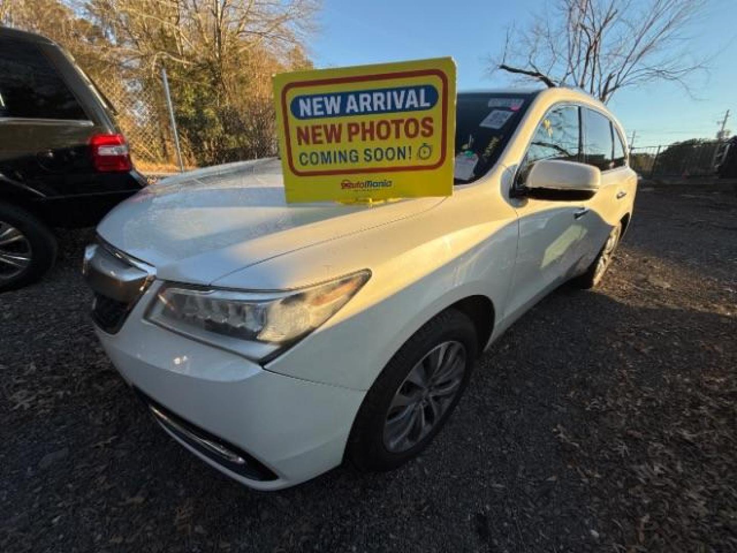 2014 WHITE Acura MDX 6-Spd AT w/Tech and Entertainment Package (5FRYD3H65EB) , Automatic transmission, located at 1806 Veterans Memorial Hwy SW, Austell, GA, 30168, (770) 944-9558, 33.817959, -84.606987 - Photo#0