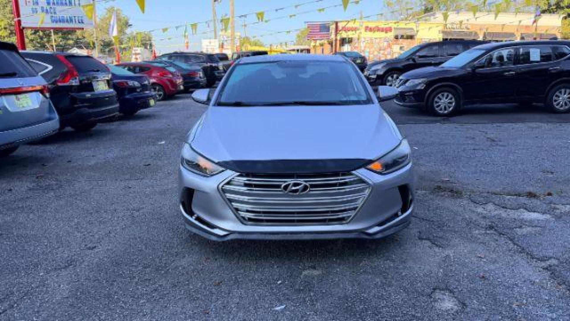 2018 Silver Hyundai Elantra SE (KMHD84LF9JU) with an 2.0L I-4 MPI DOHC engine, Automatic transmission, located at 1806 Veterans Memorial Hwy SW, Austell, GA, 30168, (770) 944-9558, 33.817959, -84.606987 - Photo#1