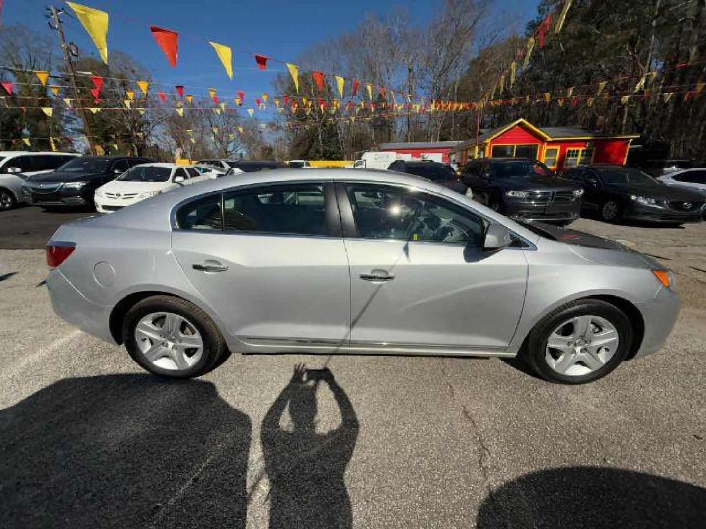 2010 Silver Buick LaCrosse CX (1G4GB5EGXAF) with an 3.0L V6 DOHC 24V engine, 6-Speed Automatic transmission, located at 1806 Veterans Memorial Hwy SW, Austell, GA, 30168, (770) 944-9558, 33.817959, -84.606987 - Photo#7
