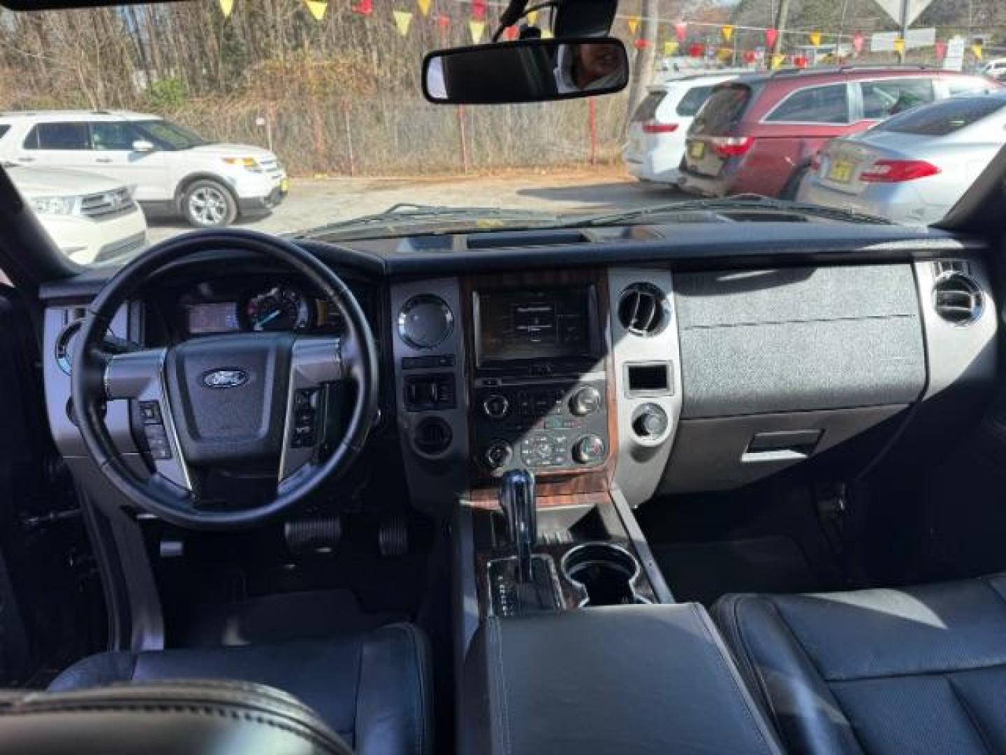 2015 Black Ford Expedition Platinum 2WD (1FMJU1LT3FE) with an 3.5L V6 DOHC 24V FFV engine, 6-Speed Automatic transmission, located at 1806 Veterans Memorial Hwy SW, Austell, GA, 30168, (770) 944-9558, 33.817959, -84.606987 - Photo#11