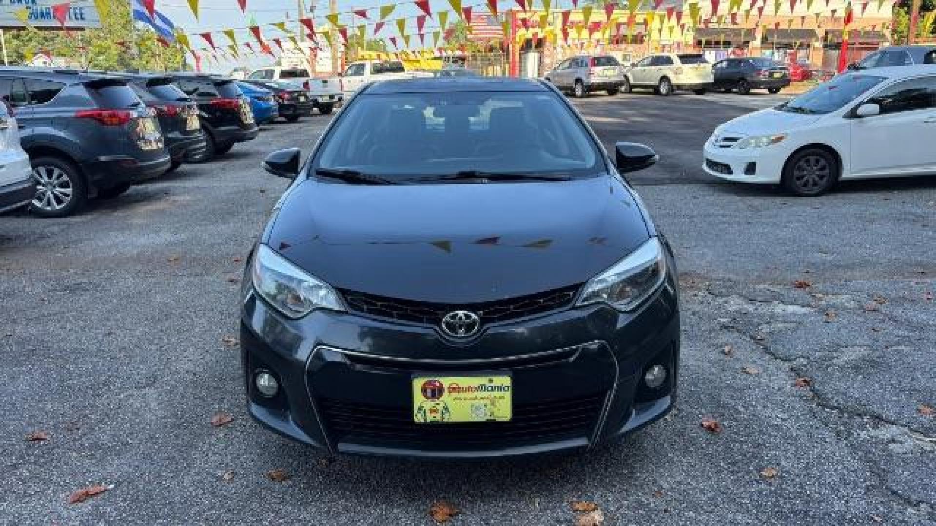 2015 Black Toyota Corolla S Plus CVT (2T1BURHE5FC) with an 1.8L L4 DOHC 16V engine, Continuously Variabl transmission, located at 1806 Veterans Memorial Hwy SW, Austell, GA, 30168, (770) 944-9558, 33.817959, -84.606987 - Photo#1