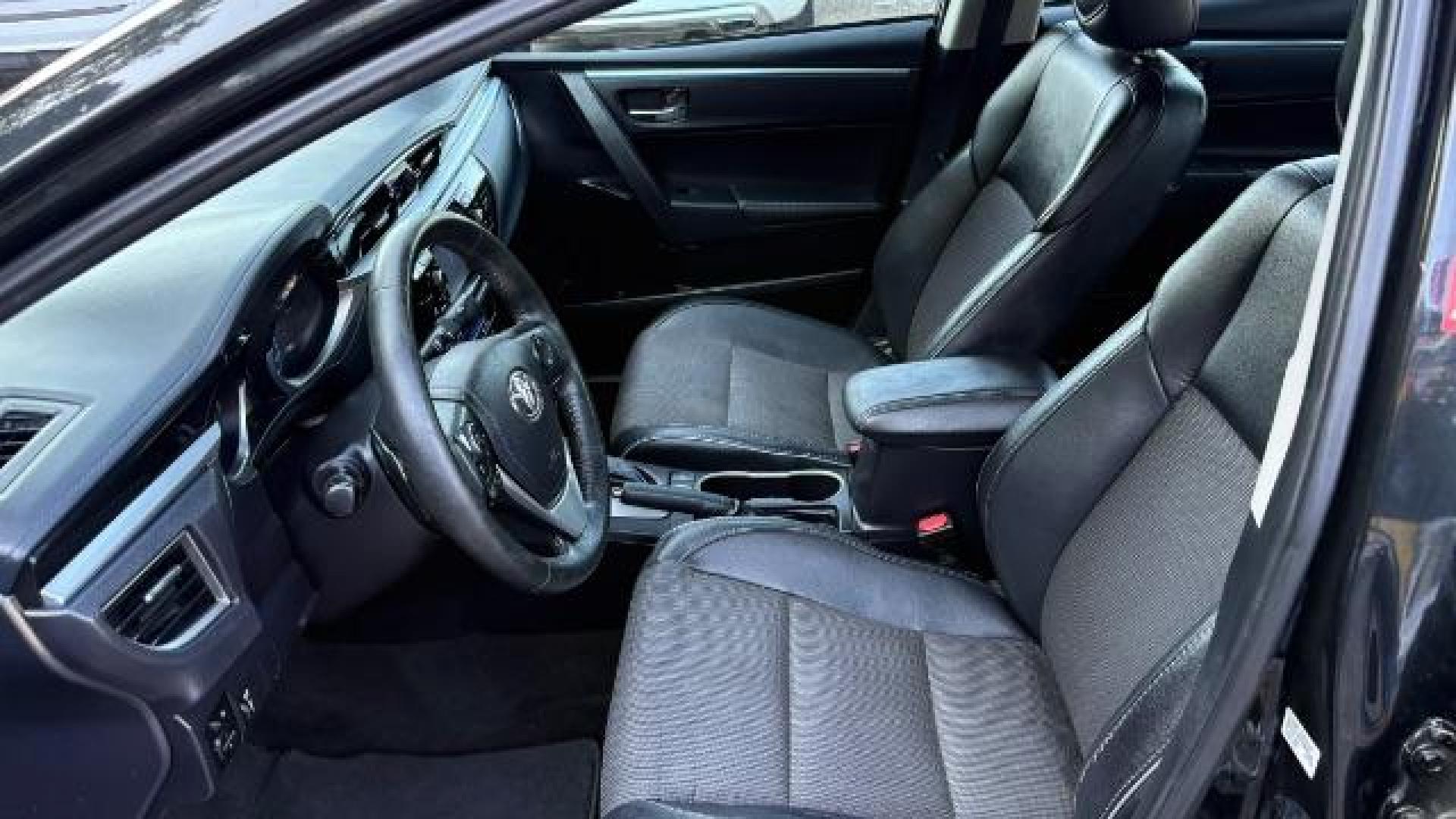 2015 Black Toyota Corolla S Plus CVT (2T1BURHE5FC) with an 1.8L L4 DOHC 16V engine, Continuously Variabl transmission, located at 1806 Veterans Memorial Hwy SW, Austell, GA, 30168, (770) 944-9558, 33.817959, -84.606987 - Photo#7