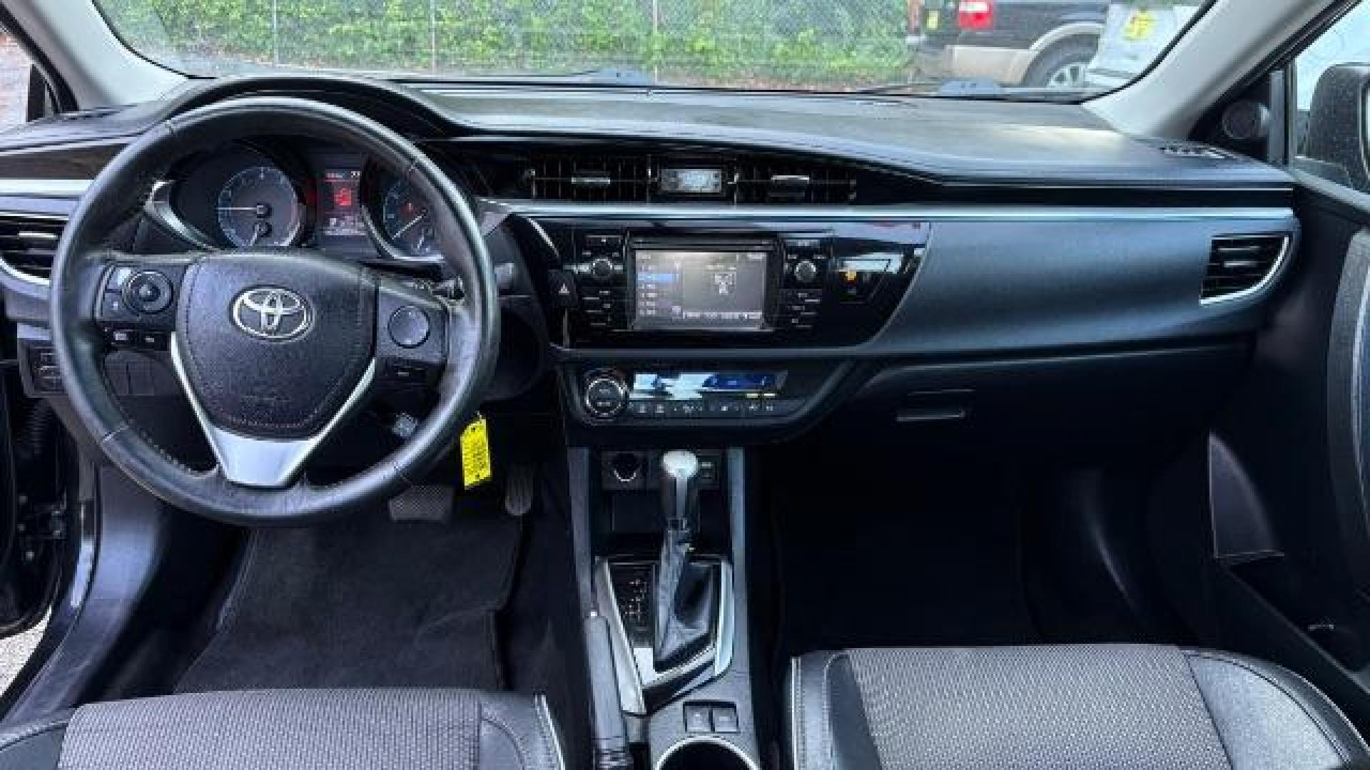 2015 Black Toyota Corolla S Plus CVT (2T1BURHE5FC) with an 1.8L L4 DOHC 16V engine, Continuously Variabl transmission, located at 1806 Veterans Memorial Hwy SW, Austell, GA, 30168, (770) 944-9558, 33.817959, -84.606987 - Photo#8
