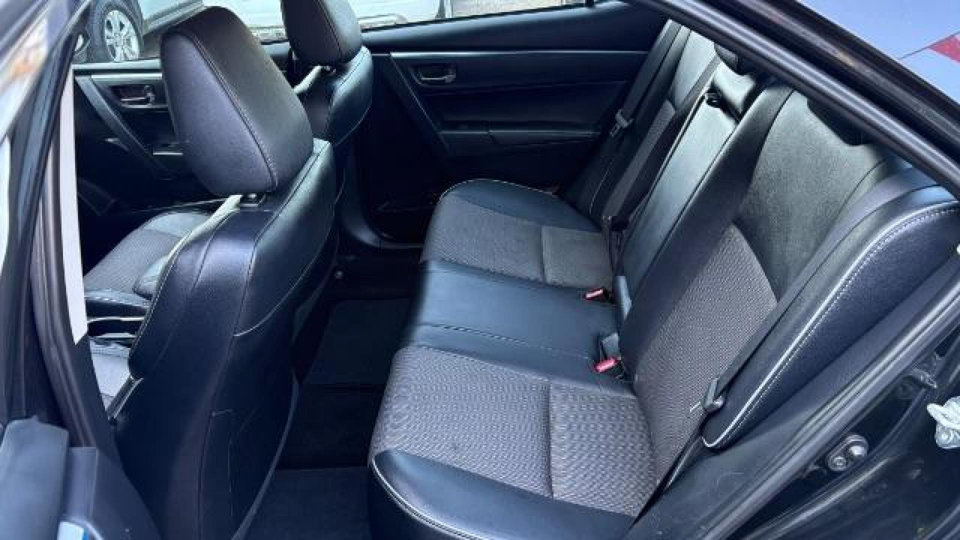 2015 Black Toyota Corolla S Plus CVT (2T1BURHE5FC) with an 1.8L L4 DOHC 16V engine, Continuously Variabl transmission, located at 1806 Veterans Memorial Hwy SW, Austell, GA, 30168, (770) 944-9558, 33.817959, -84.606987 - Photo#9