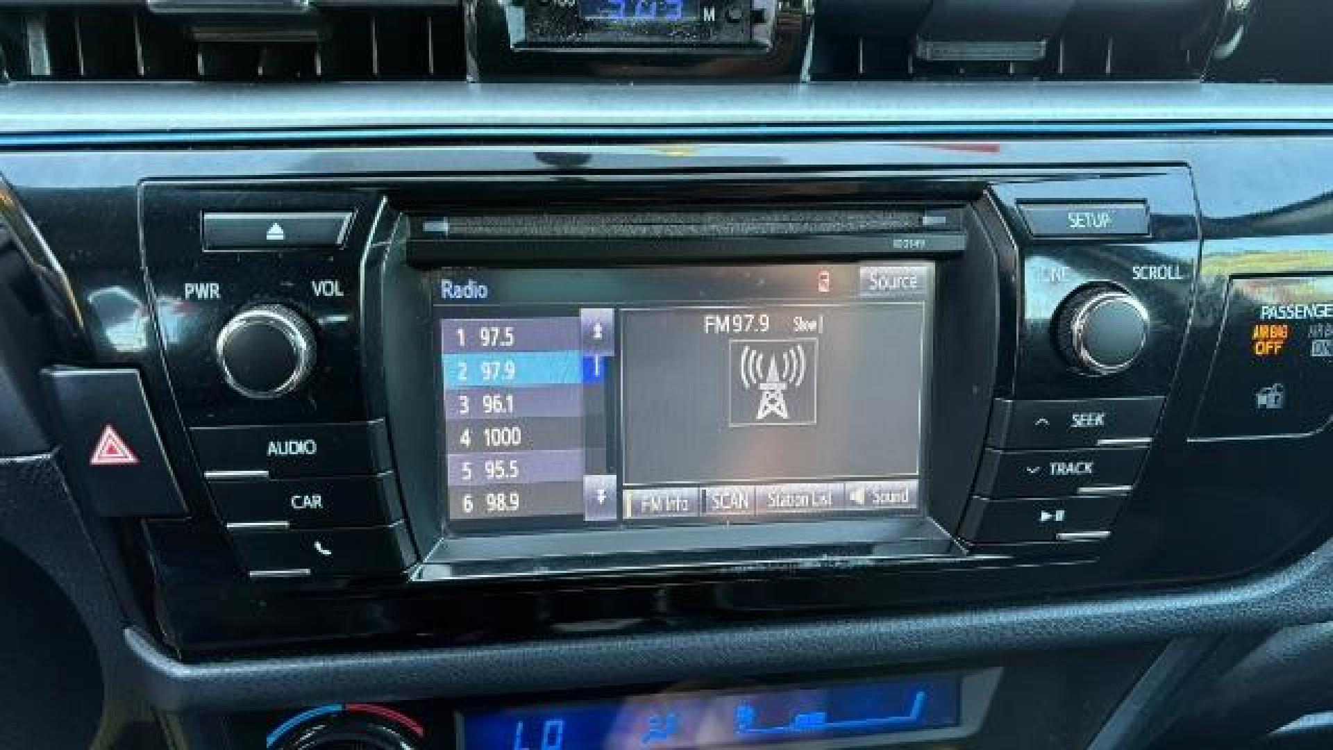 2015 Black Toyota Corolla S Plus CVT (2T1BURHE5FC) with an 1.8L L4 DOHC 16V engine, Continuously Variabl transmission, located at 1806 Veterans Memorial Hwy SW, Austell, GA, 30168, (770) 944-9558, 33.817959, -84.606987 - Photo#14