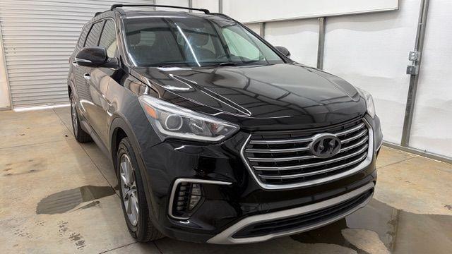 2018 Black Hyundai Santa Fe SE Ultimate (KM8SN4HF4JU) with an 3.3L V6 DOHC 24V engine, 6-Speed Automatic transmission, located at 1806 Veterans Memorial Hwy SW, Austell, GA, 30168, (770) 944-9558, 33.817959, -84.606987 - Photo#8