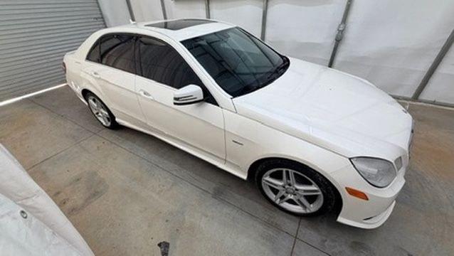 2012 White Mercedes-Benz E-Class E350 Sedan (WDDHF5KB0CA) with an 3.5L V6 DOHC 24V engine, 7-Speed Automatic transmission, located at 1806 Veterans Memorial Hwy SW, Austell, GA, 30168, (770) 944-9558, 33.817959, -84.606987- Photo#7