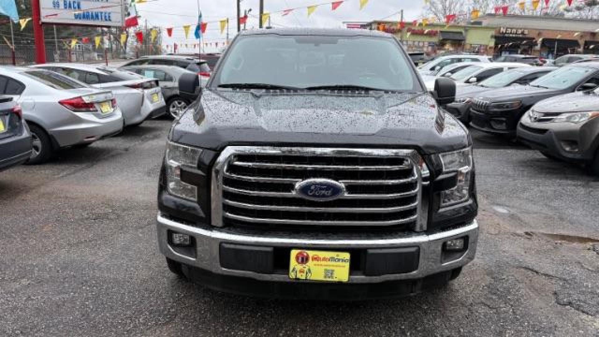 2015 Black Ford F-150 XLT SuperCrew 6.5-ft. Bed 2WD (1FTEW1CPXFF) with an 2.7L V6 DOHC 24V engine, 6-Speed Automatic transmission, located at 1806 Veterans Memorial Hwy SW, Austell, GA, 30168, (770) 944-9558, 33.817959, -84.606987 - Photo#21