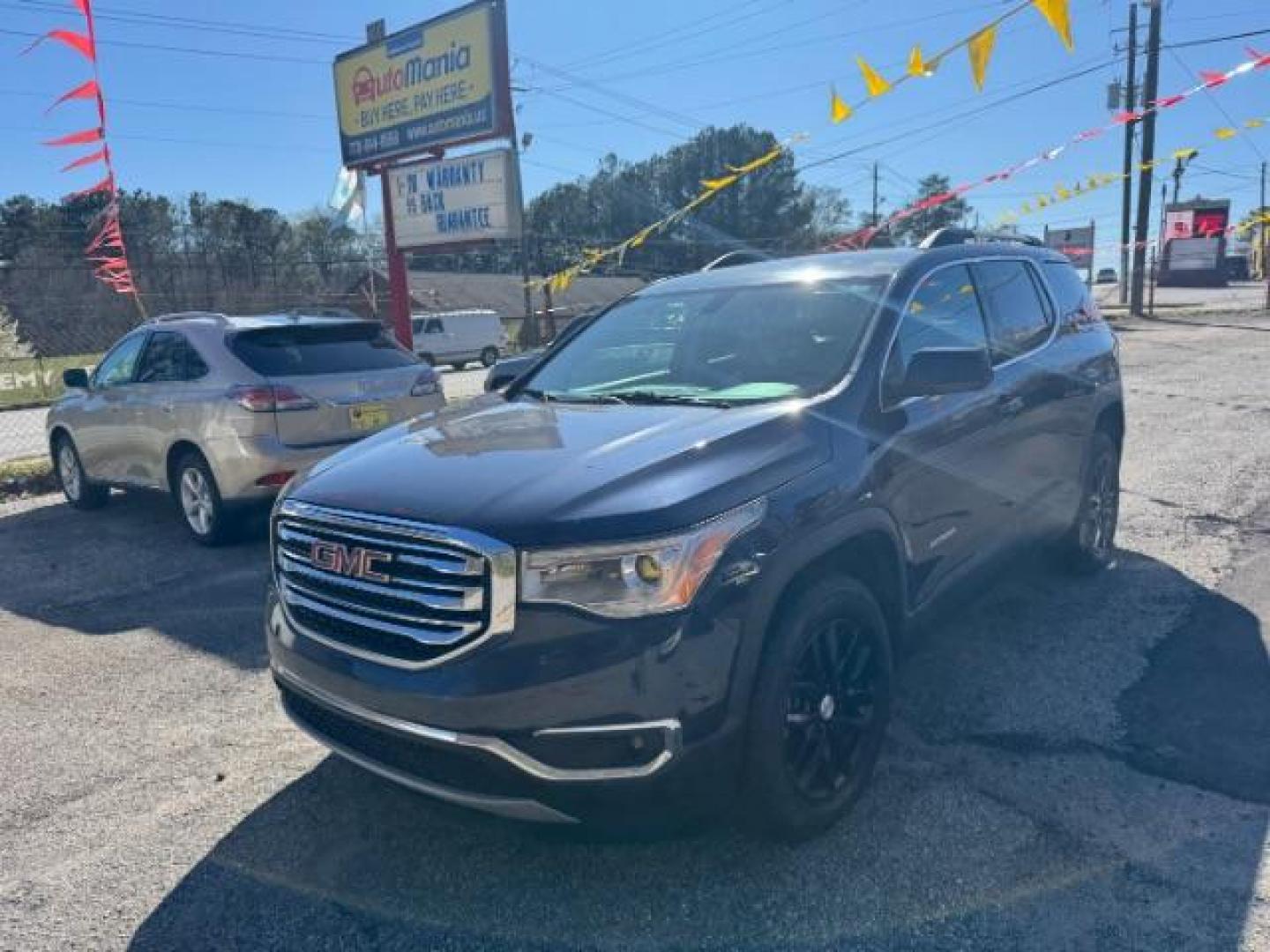 2019 Blue GMC Acadia SLT-1 (1GKKNMLS1KZ) with an 2.5L I-4 gasoline direct injection engine, Automatic transmission, located at 1806 Veterans Memorial Hwy SW, Austell, GA, 30168, (770) 944-9558, 33.817959, -84.606987 - Photo#0