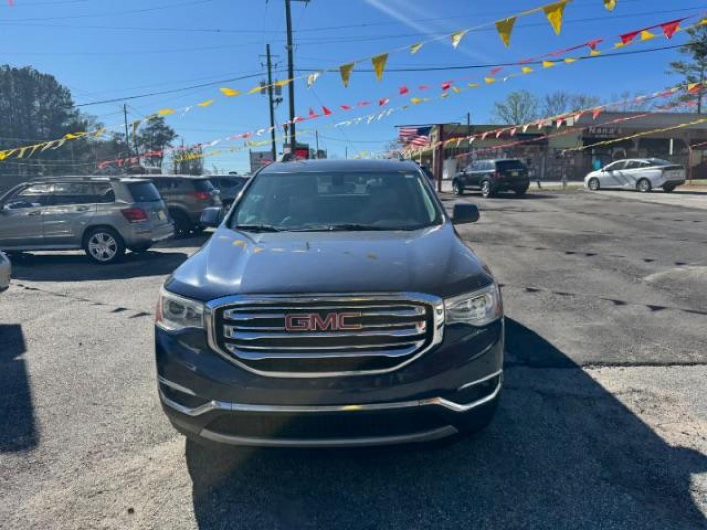 2019 Blue GMC Acadia SLT-1 (1GKKNMLS1KZ) with an 2.5L I-4 gasoline direct injection engine, Automatic transmission, located at 1806 Veterans Memorial Hwy SW, Austell, GA, 30168, (770) 944-9558, 33.817959, -84.606987 - Photo#1