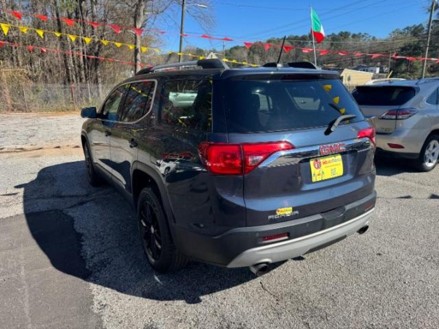 2019 Blue GMC Acadia SLT-1 (1GKKNMLS1KZ) with an 2.5L I-4 gasoline direct injection engine, Automatic transmission, located at 1806 Veterans Memorial Hwy SW, Austell, GA, 30168, (770) 944-9558, 33.817959, -84.606987 - Photo#3
