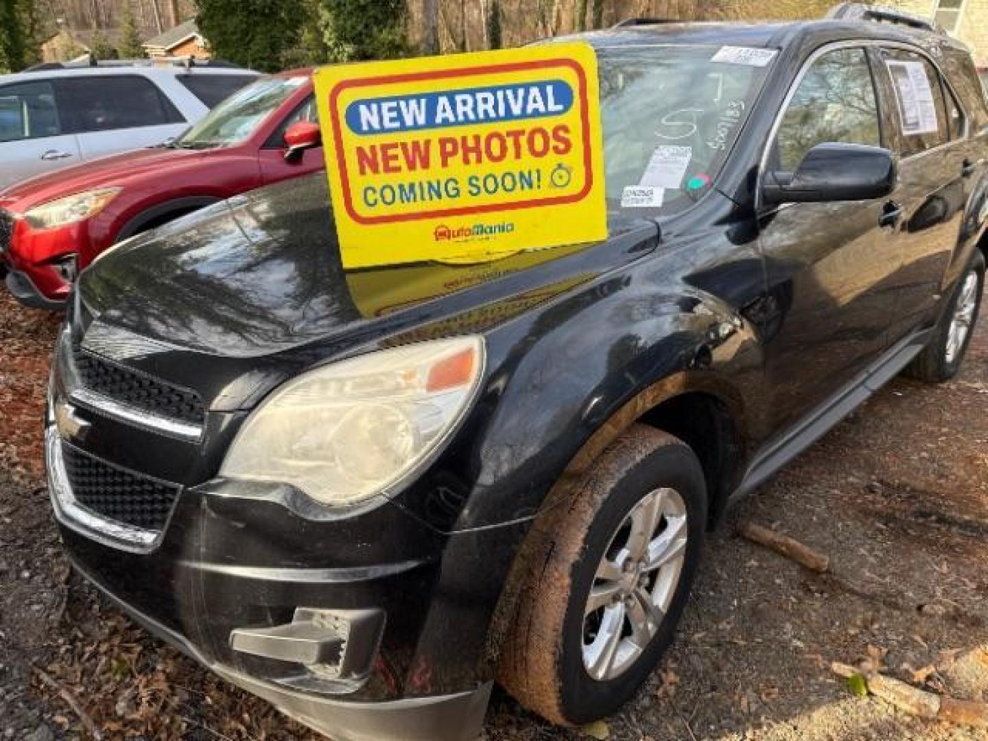 2015 Black Chevrolet Equinox 1LT (2GNALBEK6F6) with an 3.6L V-6 gasoline direct injection engine, located at 1806 Veterans Memorial Hwy SW, Austell, GA, 30168, (770) 944-9558, 33.817959, -84.606987 - Photo#0