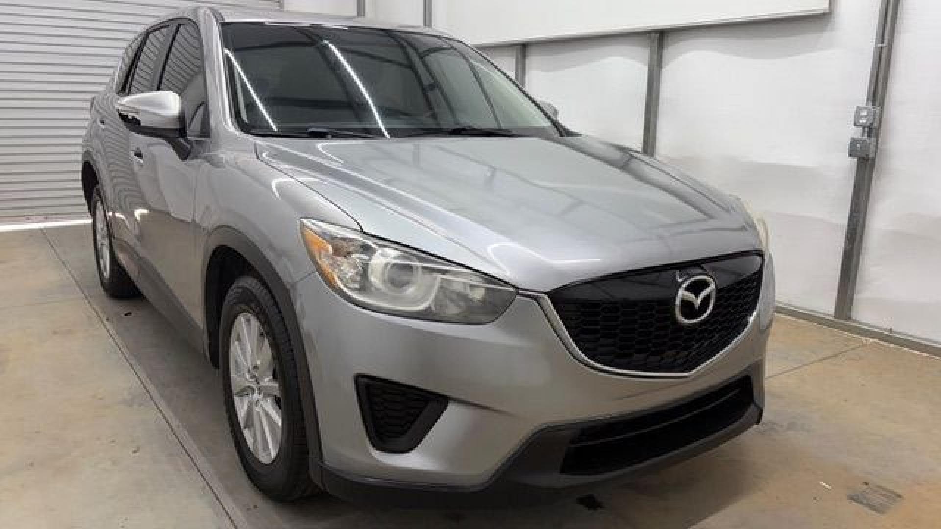 2015 Silver Mazda CX-5 Sport (JM3KE2BE0F0) with an 2.0L I-4 DI DOHC engine, located at 1806 Veterans Memorial Hwy SW, Austell, GA, 30168, (770) 944-9558, 33.817959, -84.606987- Photo#8