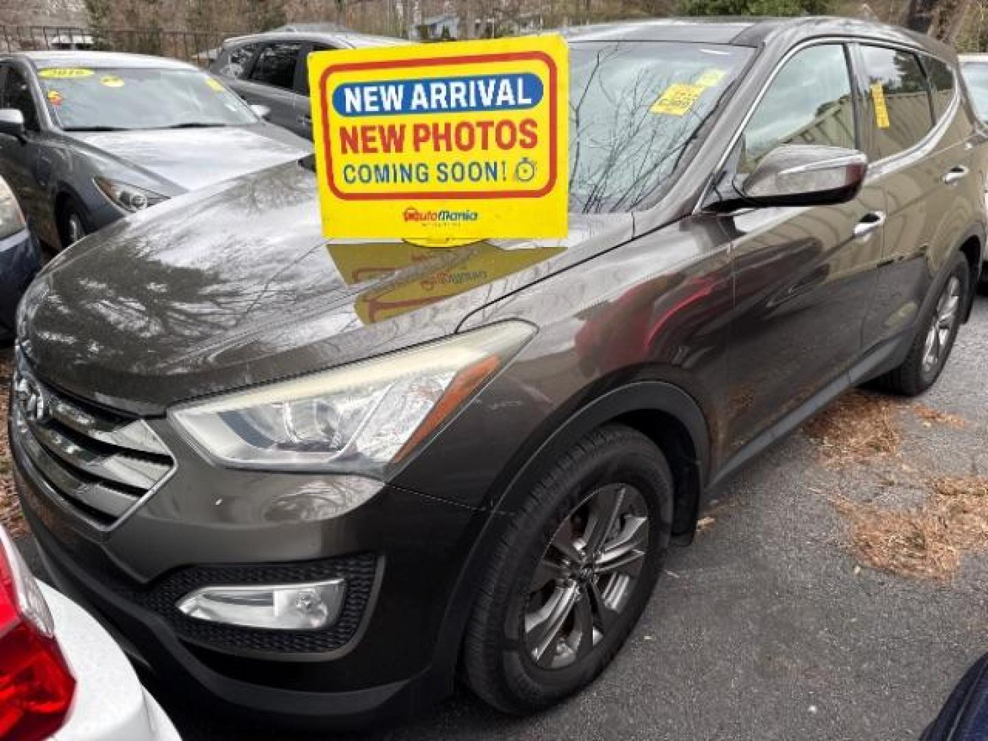 2013 Gray Hyundai Santa Fe Sport Sport (5XYZU3LB0DG) with an 2.4L I-4 DI DOHC engine, located at 1806 Veterans Memorial Hwy SW, Austell, GA, 30168, (770) 944-9558, 33.817959, -84.606987 - Photo#0