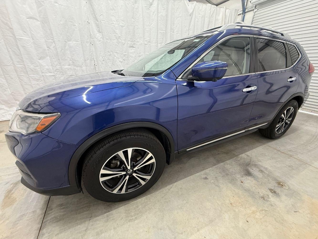 2017 Blue Nissan Rogue SL (JN8AT2MT6HW) with an 2.5L I-4 DOHC engine, located at 1806 Veterans Memorial Hwy SW, Austell, GA, 30168, (770) 944-9558, 33.817959, -84.606987 - Photo#1