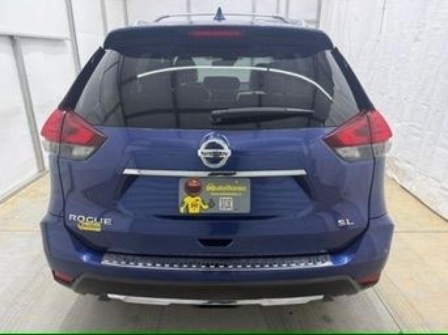 2017 Blue Nissan Rogue SL (JN8AT2MT6HW) with an 2.5L I-4 DOHC engine, located at 1806 Veterans Memorial Hwy SW, Austell, GA, 30168, (770) 944-9558, 33.817959, -84.606987- Photo#4
