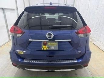 2017 Blue Nissan Rogue SL (JN8AT2MT6HW) with an 2.5L I-4 DOHC engine, located at 1806 Veterans Memorial Hwy SW, Austell, GA, 30168, (770) 944-9558, 33.817959, -84.606987 - Photo#4
