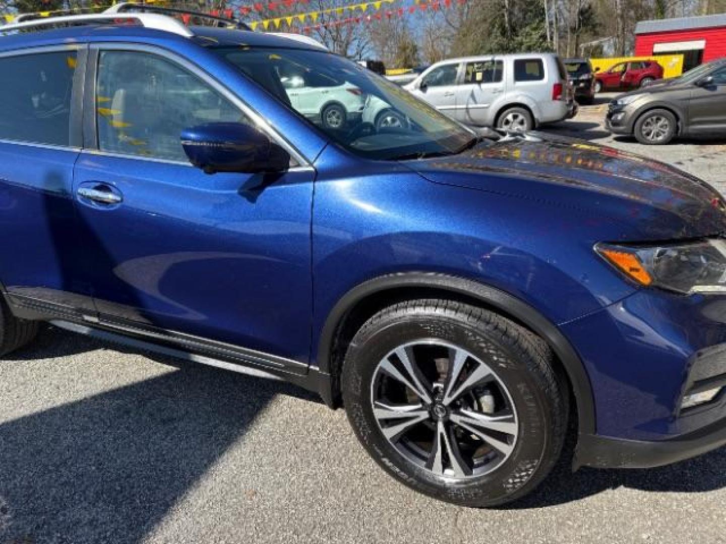2017 Blue Nissan Rogue S (JN8AT2MT6HW) with an 2.5L I-4 MPI DOHC engine, located at 1806 Veterans Memorial Hwy SW, Austell, GA, 30168, (770) 944-9558, 33.817959, -84.606987 - Photo#9