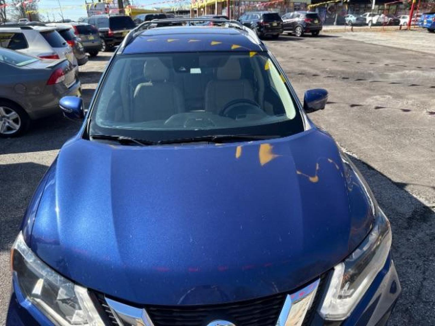 2017 Blue Nissan Rogue S (JN8AT2MT6HW) with an 2.5L I-4 MPI DOHC engine, located at 1806 Veterans Memorial Hwy SW, Austell, GA, 30168, (770) 944-9558, 33.817959, -84.606987 - Photo#12
