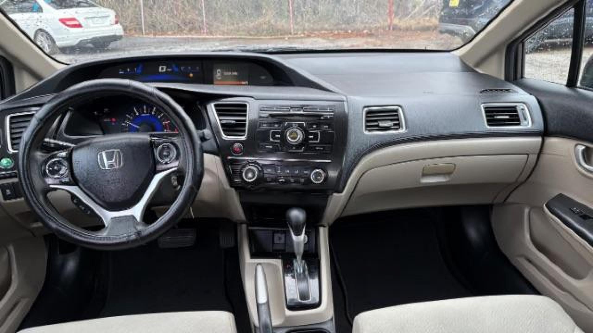 2013 Gray Honda Civic LX (19XFB2F59DE) with an 1.8L I-4 MPI SOHC engine, located at 1806 Veterans Memorial Hwy SW, Austell, GA, 30168, (770) 944-9558, 33.817959, -84.606987 - Photo#13