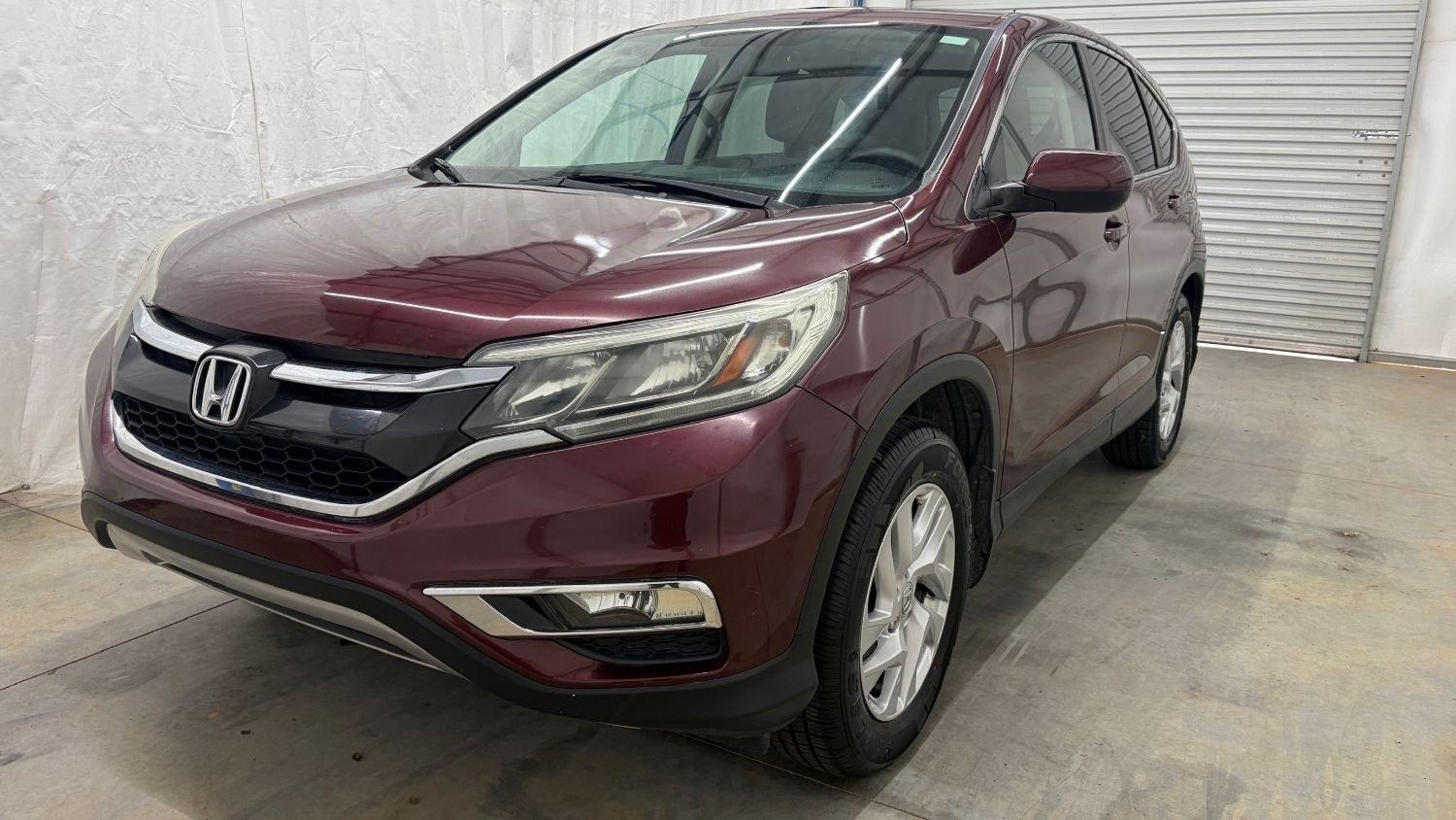 2015 Maroon Honda CR-V EX (2HKRM3H58FH) with an 2.4L I-4 MPI DOHC engine, located at 1806 Veterans Memorial Hwy SW, Austell, GA, 30168, (770) 944-9558, 33.817959, -84.606987- Photo#0