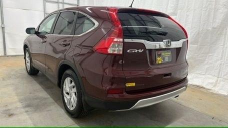 2015 Maroon Honda CR-V EX (2HKRM3H58FH) with an 2.4L I-4 MPI DOHC engine, located at 1806 Veterans Memorial Hwy SW, Austell, GA, 30168, (770) 944-9558, 33.817959, -84.606987- Photo#3