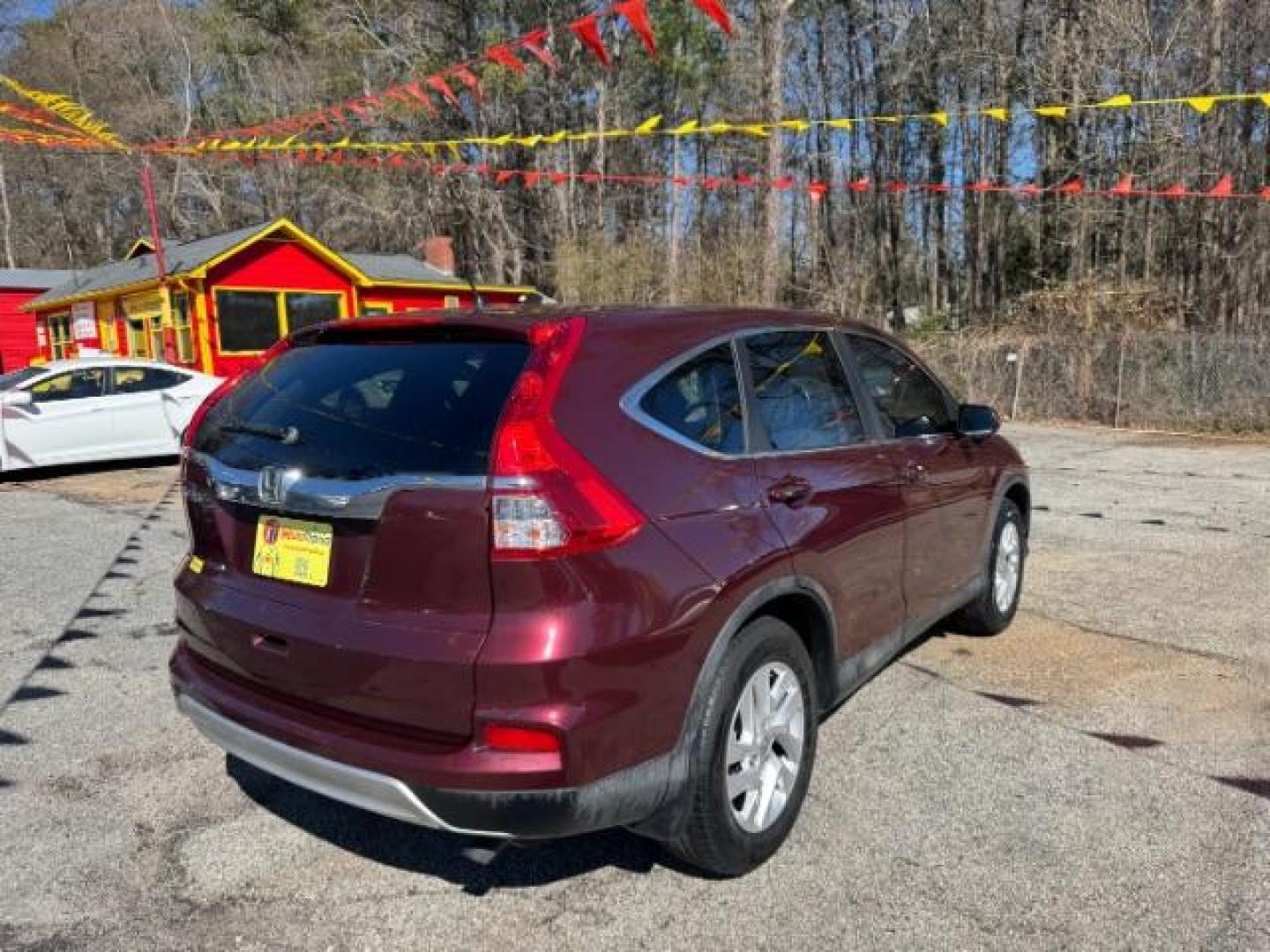 2015 Maroon Honda CR-V EX (2HKRM3H58FH) with an 2.4L I-4 MPI DOHC engine, located at 1806 Veterans Memorial Hwy SW, Austell, GA, 30168, (770) 944-9558, 33.817959, -84.606987 - Photo#3