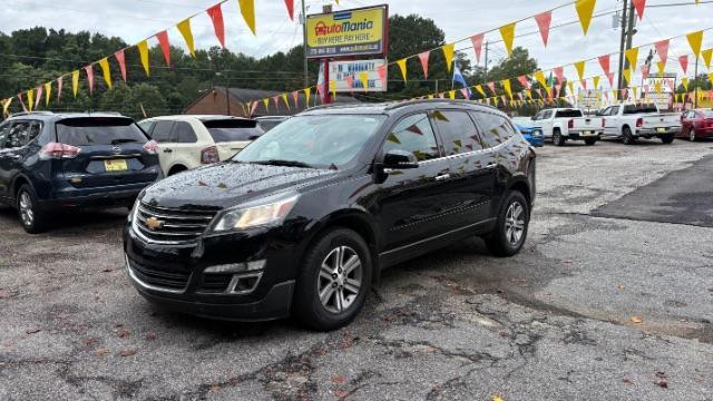 2017 Black Chevrolet Traverse 2LT (1GNKVHKD5HJ) with an 3.6L V-6 gasoline di engine, located at 1806 Veterans Memorial Hwy SW, Austell, GA, 30168, (770) 944-9558, 33.817959, -84.606987 - Photo#0