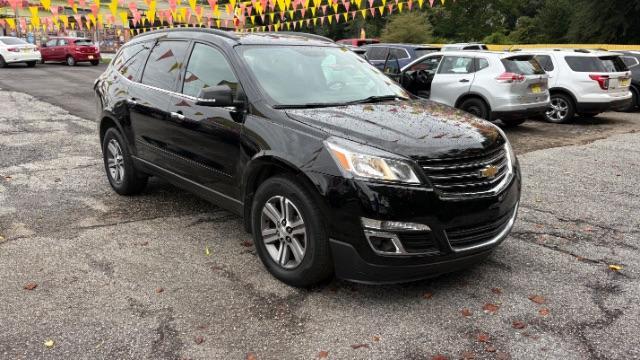 2017 Black Chevrolet Traverse 2LT (1GNKVHKD5HJ) with an 3.6L V-6 gasoline di engine, located at 1806 Veterans Memorial Hwy SW, Austell, GA, 30168, (770) 944-9558, 33.817959, -84.606987 - Photo#1