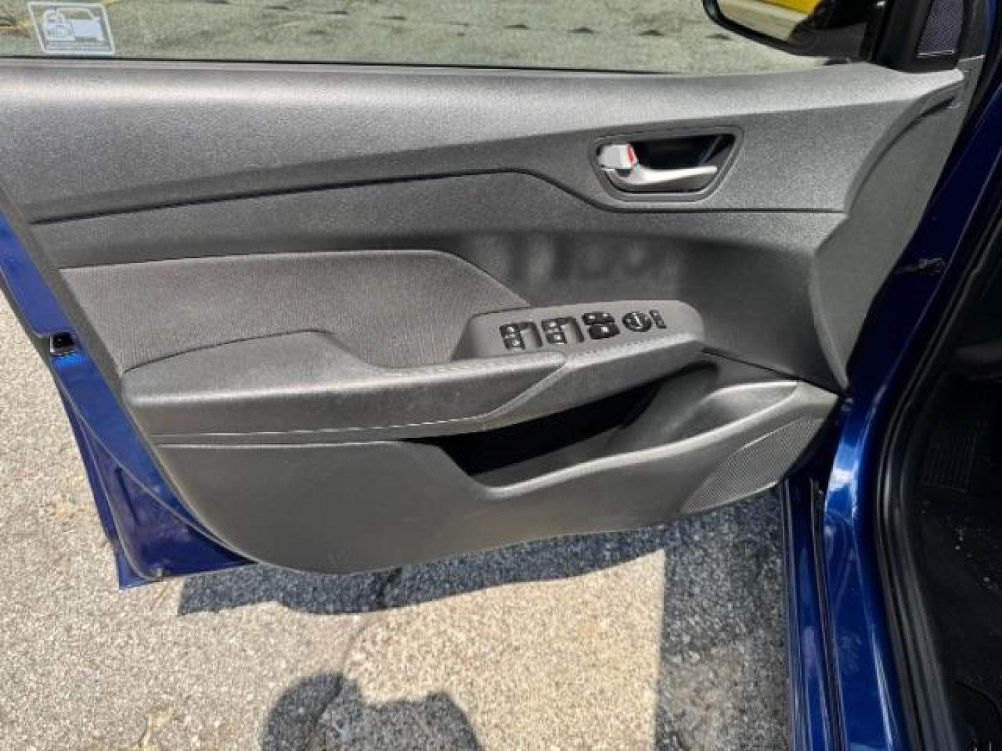2019 Blue Hyundai Accent SEL (3KPC24A33KE) with an 1.6L I-4 gasoline direct injection engine, located at 1806 Veterans Memorial Hwy SW, Austell, GA, 30168, (770) 944-9558, 33.817959, -84.606987 - Photo#7