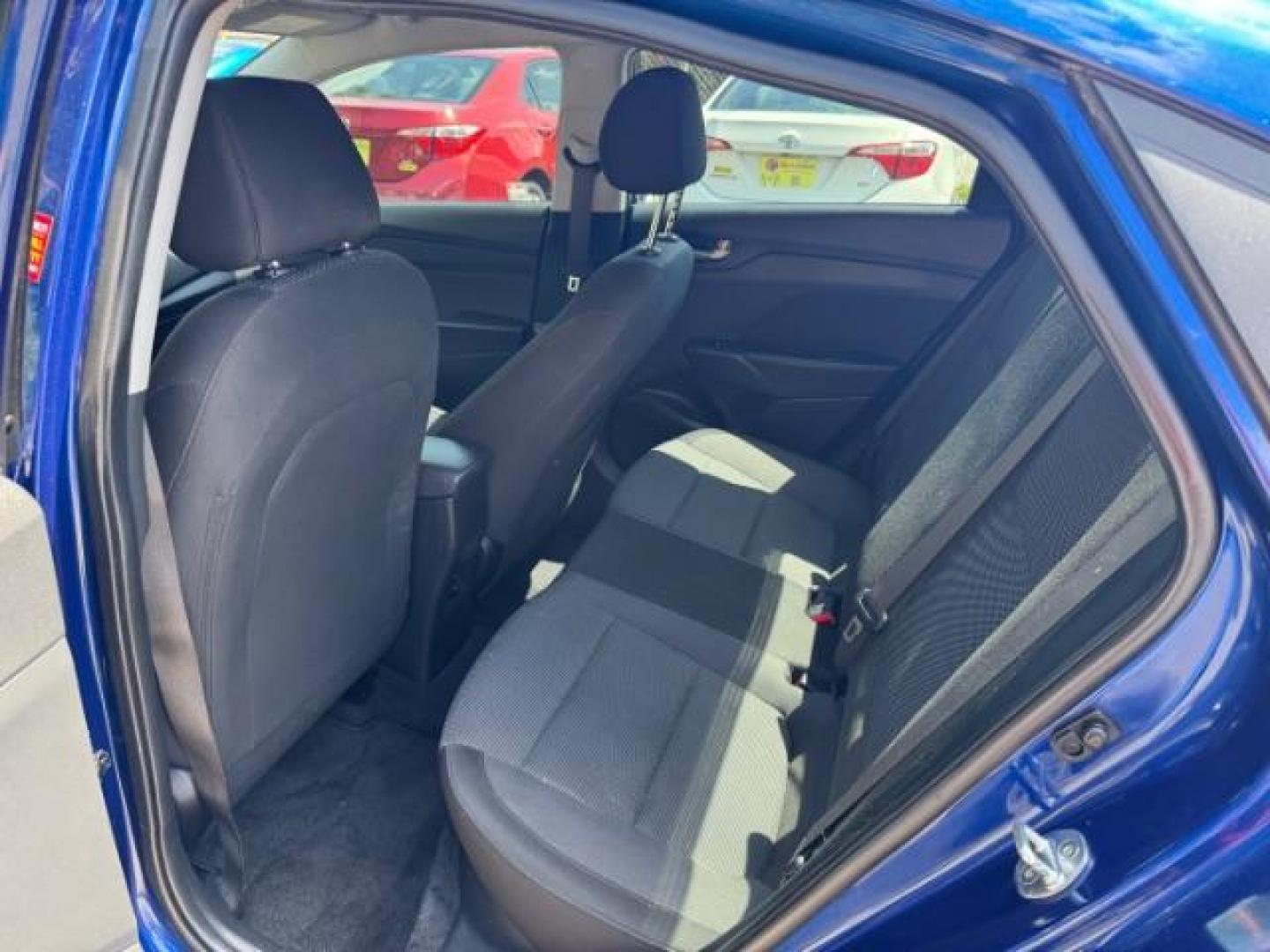 2019 Blue Hyundai Accent SEL (3KPC24A33KE) with an 1.6L I-4 gasoline direct injection engine, located at 1806 Veterans Memorial Hwy SW, Austell, GA, 30168, (770) 944-9558, 33.817959, -84.606987 - Photo#9