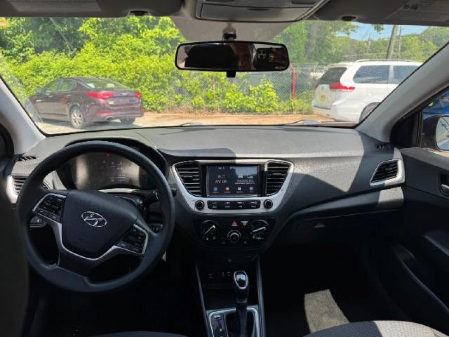 2019 Blue Hyundai Accent SEL (3KPC24A33KE) with an 1.6L I-4 gasoline direct injection engine, located at 1806 Veterans Memorial Hwy SW, Austell, GA, 30168, (770) 944-9558, 33.817959, -84.606987 - Photo#11